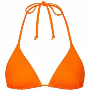 Skims swim orange triangle top